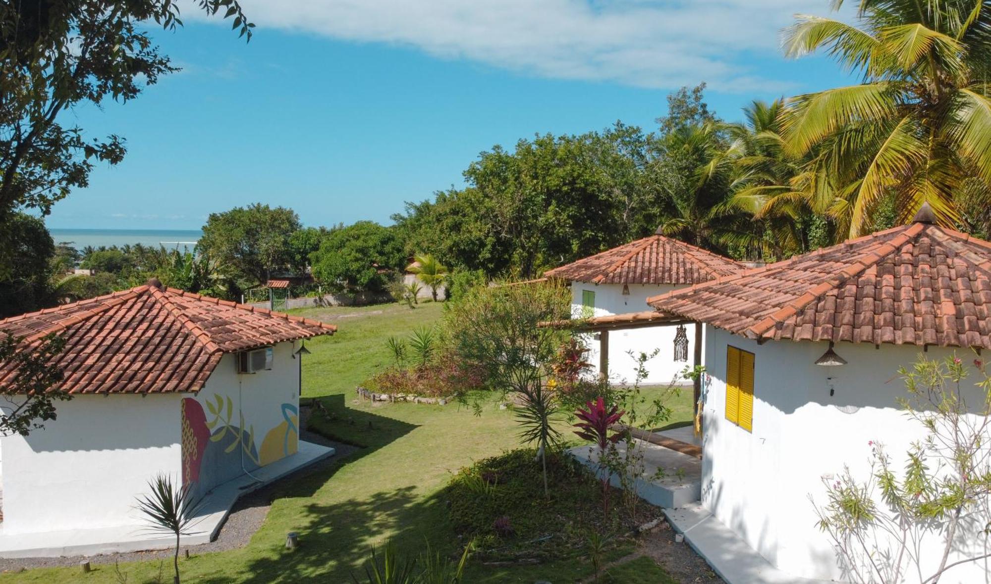 Canto Do Mar - Chales Com Vista Pro Mar - Cumuruxatiba Exterior foto